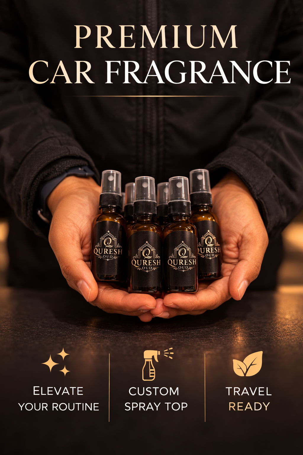 Amber Oud Car Fragrance